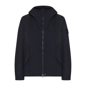 Stone Island Men Overshirt With Zip And Hood